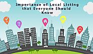 Importance of Local Listing 2016