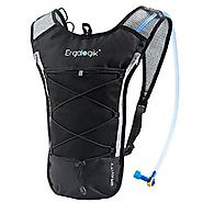 ErgaLogik Gravity 70 UltraLight 2L Hydration Pack - Great for Running, Hiking, Cycling and Skiing