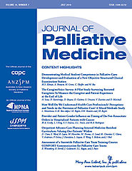 Journal of Palliative Medicine