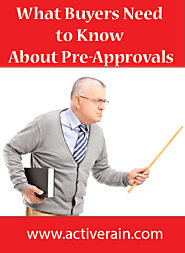 What Buyers Need to Know about Pre-Approvals