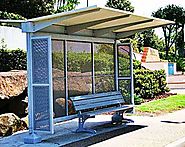 Shop Custom Designed Bus Shelters in Australia from Steel Post and Rail