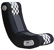 X Rocker 5171101 Drift Wireless 2.1 Sound Gaming Chair, Black/White Checkered Flag