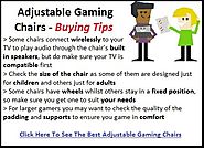 Best Adjustable Gaming Chairs Reviews - Tackk