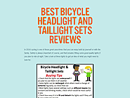 Best Bicycle Headlight And Taillight Sets Reviews