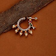 CZ Studded Nose Pin | Opal Touch Jewellery