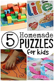 homemade games and toys for preschoolers and toddlers