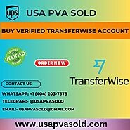 How to Buy Verified TransferWise Account — TOP Places in 2025 - USA PVA Sold