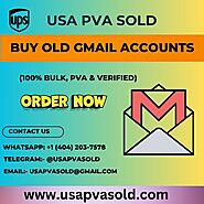 Best sites to Buy Old Gmail Accounts (PVA & Aged) - USA PVA Sold