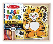 Melissa & Doug Lace and Trace Wild Animals - Ages 3-5