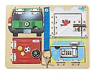 Melissa & Doug Locks & Latches Board - Ages 3-5