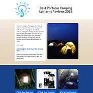Best Portable Camping Lanterns Reviews 2016