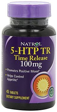 Natrol 5-HTP Tr 100mg Tablets, 45-Count