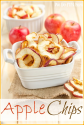 Healthy Apple Chips Snack