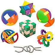 IQ Challenge Set by GamieUSA - 7 Pcs Kids Educational Toys