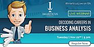 Imarticus Learning Hosts An Informative Webinar On Careers In Business Analysis