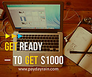 Avail Friendly Cash Deal Today Up To $1000- http://www.paydayrain.com
