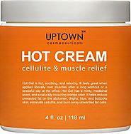 Anti Cellulite Hot Cream From Uptown Cosmeceuticals Reduces Appearance of Cellulite, Promotes Supple & Toned Skin, Mu...