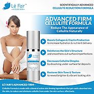 Cellulite Cream - Le Fair Advanced Firm Cellulite Formula - Reduces Visible Signs of Ugly Cellulite & Fat Deposits - ...