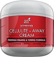 Art Naturals Cellulite Away Treatment Cream Contains Proven Anti Cellulite Retinol, Caffeine & Seaweed - Best Body Fi...