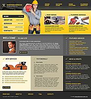 Handyman service Website template