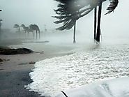 A little rain...