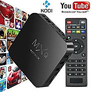 TONBUX® Quad Core MXQ Smart TV BOX Mini PC Streaming Media Player with KODI(XBMC) Streamer 1GB/8GB, Fully Loaded,Goog...
