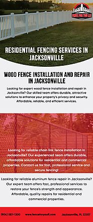 Best Residential Fence Installation