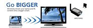 Diamond Multimedia WPCTVPRO 1080p VStream Wireless USB to Wireless HDMI PC to TV Adapter for Win10, Win8.1, Win8, Win...