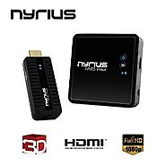 Nyrius ARIES Prime Wireless Video HDMI Transmitter & Receiver for Streaming HD 1080p 3D Video & Digital Audio from La...