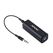 Mpow Ground Loop Noise Isolator for Car Audio System/Home Stereo with 3.5mm Audio Cable (Black)