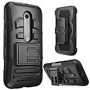 Moto G 3rd Generation Case, i-Blason Prime Series Dual Layer Holster For Moto G 3 Gen 2015 Release with Kickstand and...