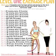 Level One Exercise Plan
