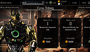 Mortal Kombat X - Characters For Completing Cyrax Triborg Challenge
