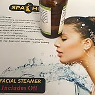 Spa Home Facial Steamer Sauna Includes FREE Eucalyptus Oil Open Pores and Extract Blackheads, Rejuvenate and Hydrate ...