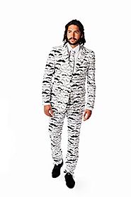 OppoSuits Men's Tashtastic Party Costume Suit