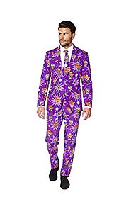 OppoSuits Men's El Muerto Party Costume Suit