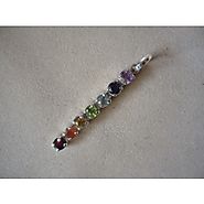 Chakra Silver Pendants