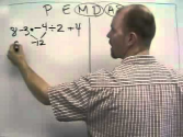 Order of Operations with Integers
