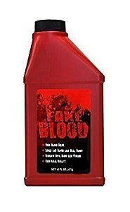 Fake Blood - Huge 16oz Pint Bottle Of Stage Blood - Matches The Real Color Of Blood