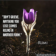 A quote from Rumi