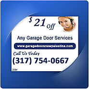 Get $21 off on all single garage doors