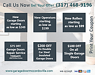 Get $100 Off on all Single Garage Door