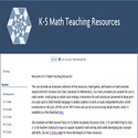 Math Teaching Resources for K-5 Classrooms