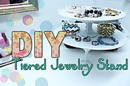 DIY Elegant Jewelry Stand