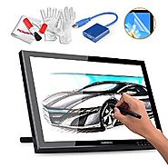 Huion GT-190 19 Inches Drawing Pen Display Graphics Tablets Monitor with USB 3.0 to VGA Adapter, Screen Protector and...