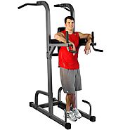 XMark VKR Vertical Knee Raise with Dip and Pull-up Station Power Tower XM-7617