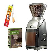 Baratza 586 Virtuoso Coffee Grinder + 3-pack 35G Grindz Coffee Grinder Cleaner + Coffee Grinder Dusting Brush