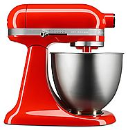 Chef's Stand Mixer Review of Hot Sauce Red Artisan Mini Mixer