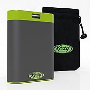 Kozy 7800mAh Rechargeable Hand Warmer provides Comfortable, Soothing Warmth for Hours, Includes Bonus Warmer Pouch, U...