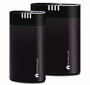 Rechargeable 5600mAh - 9000mAh Hand Warmer + High Capacity External Battery Charger with Emergency Flashlight + Free ...